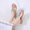 Bohemian sandals comfortable small wedge with flat sandals women