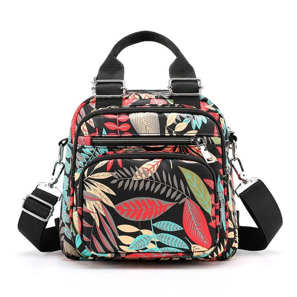 Colorful Women Backpacks Fashion Multi-pocket Ladies Backpack High Quality Waterproof Nylon Multifunction Bags