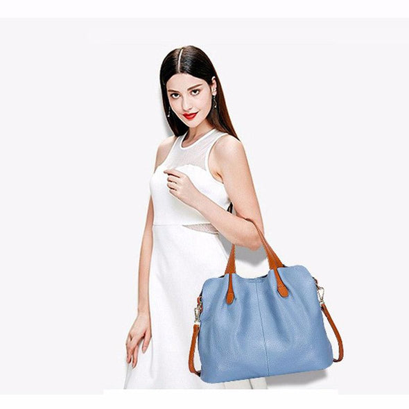 Fashion Genuine Leather Women bag women's handbag Shoulder lady's messenger bag luxury Designer crossbody bags for women ToteS