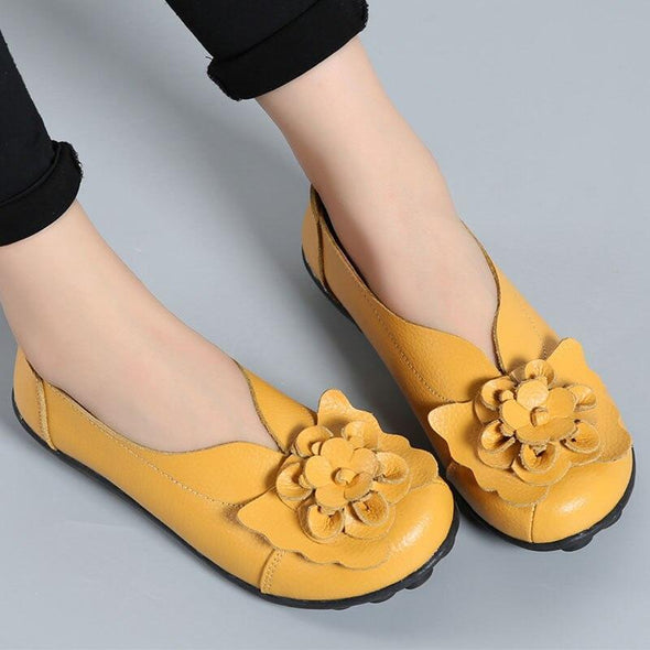 Designer Women Loafers Genuine Leather Women Shoes Ladies Moccasins Women Casual Shoes