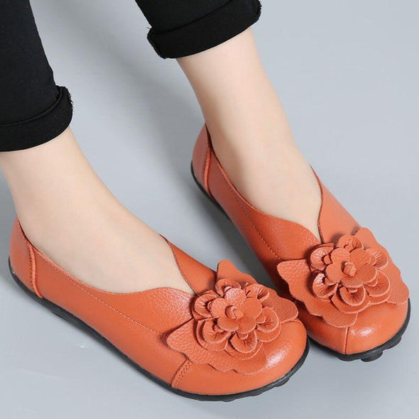 Designer Women Loafers Genuine Leather Women Shoes Ladies Moccasins Women Casual Shoes