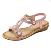 Fashion Sandals Flower Beading Crystal Rhinestone Luxury Diamond High Quality Ladies Sandals Large Size