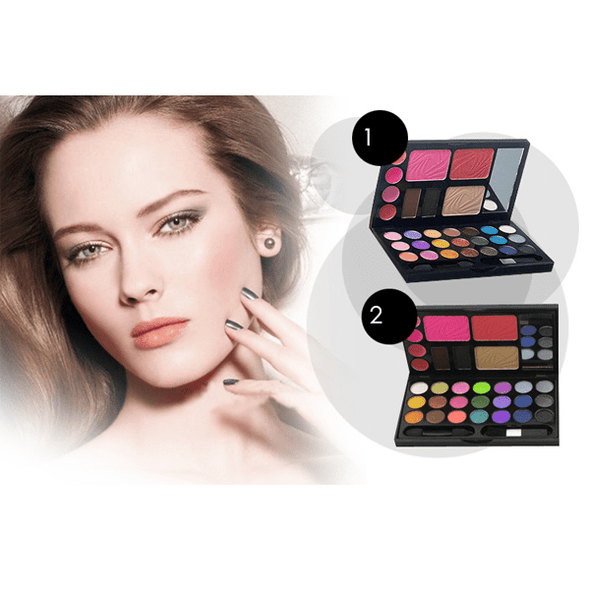 Makeup 21 Color Eyeshadow Blush Lip Gloss Palette Set